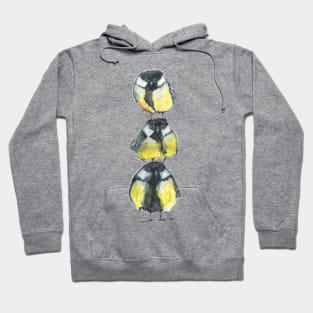 titmouse bird Hoodie